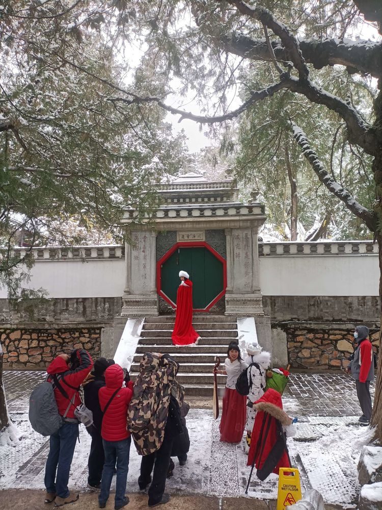 立冬 北京第一场雪（颐和园）……王博生手机摄影（4）