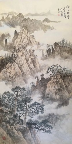 寄情笔墨写山水——艺术家王玉君作品欣赏