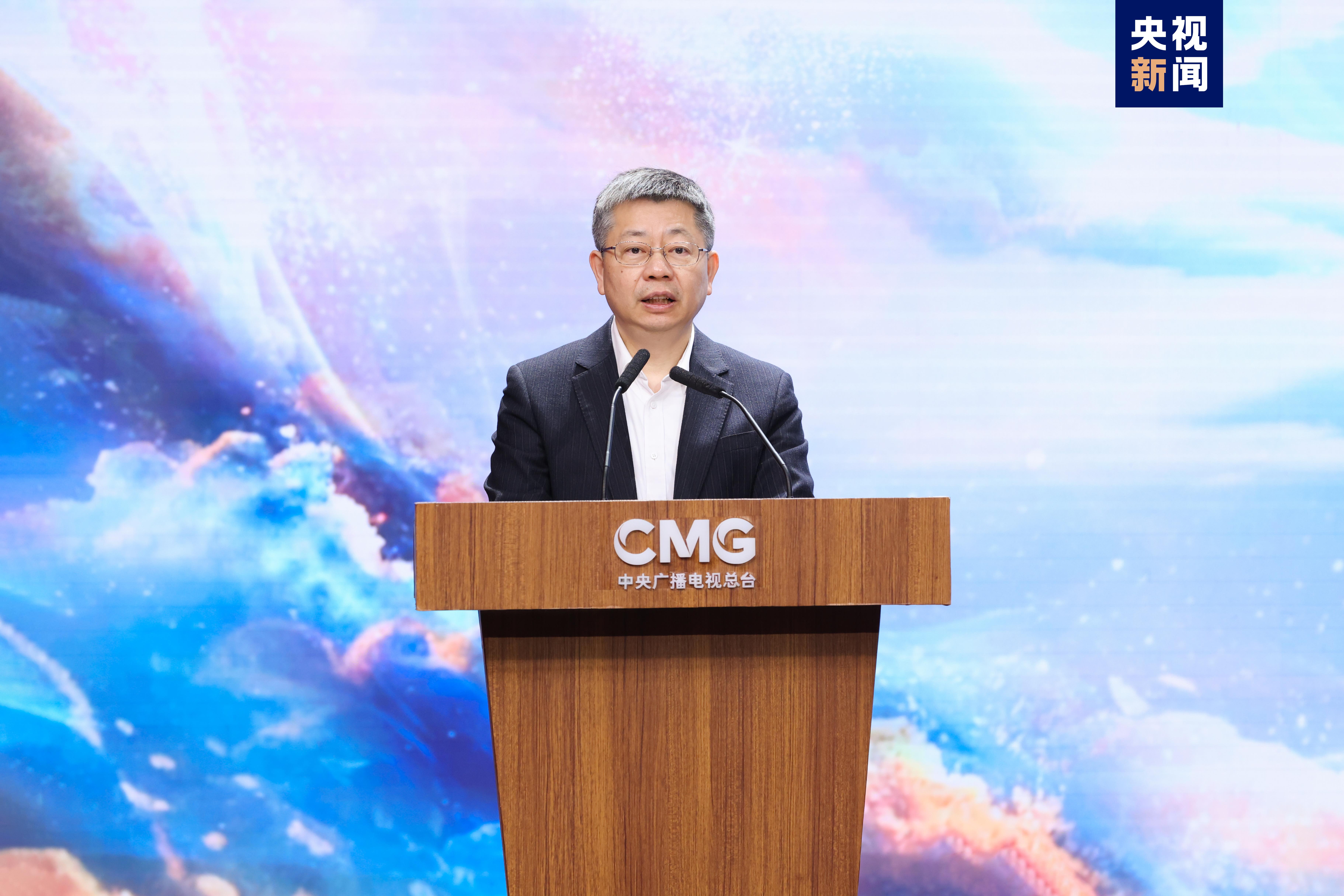中央广播电视总台编务会议成员姜文波致辞