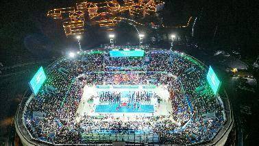 全国“村BA”中部赛区在湖北咸丰开赛