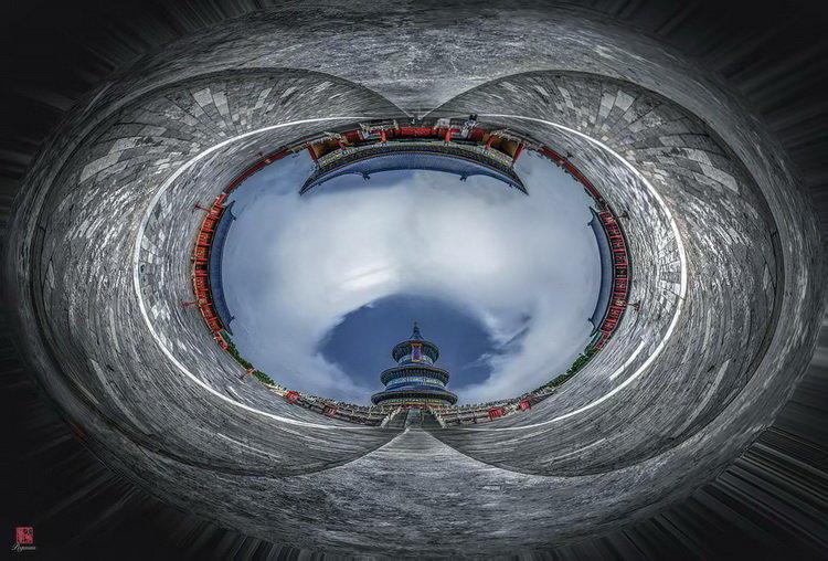 摄影师天马摄影欣赏：天坛、团城演武厅、香山寺、首钢园、北海画舫斋