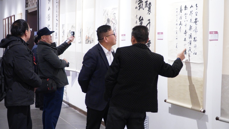 瑞雪映翰墨 第九届中国书画春晚甘肃会场启动仪式圆满举行