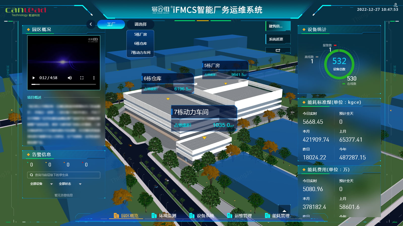 易云维®iFMCS智能厂务运维系统—帮助工业企业低成本构建智能工厂