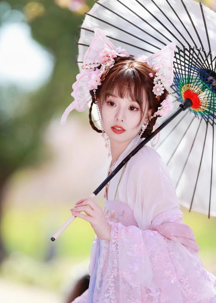 pd4x4人像摄影欣赏:樱花美女