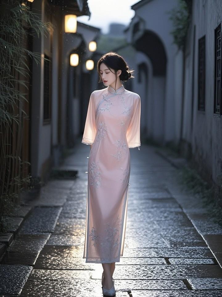 江南 旗袍美女 东方女性的风华绝代