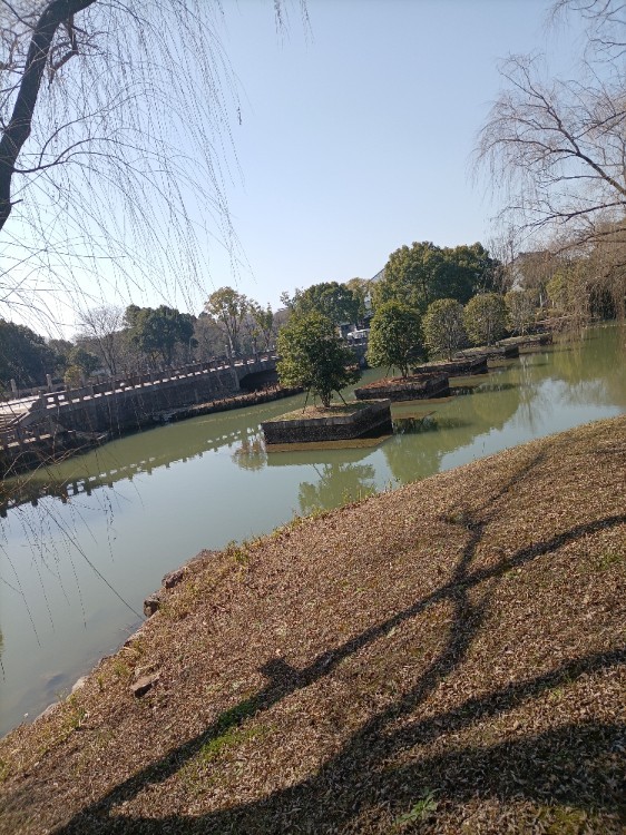 大禹陵北面的奇异景色