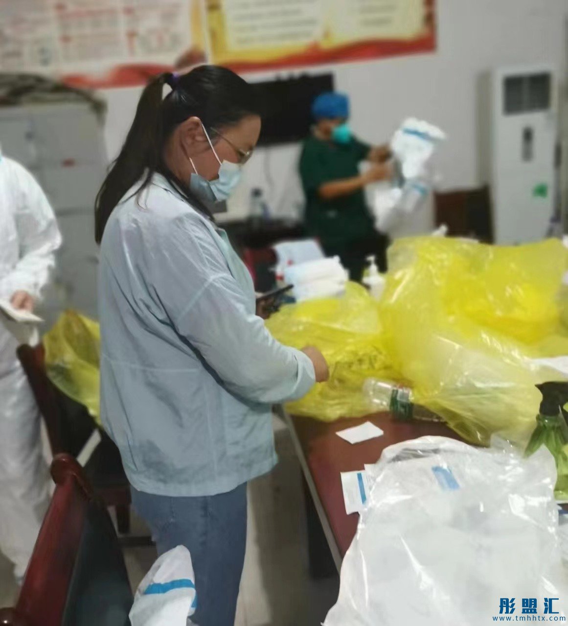 民权县白云寺镇：责任扛在肩战疫她在前